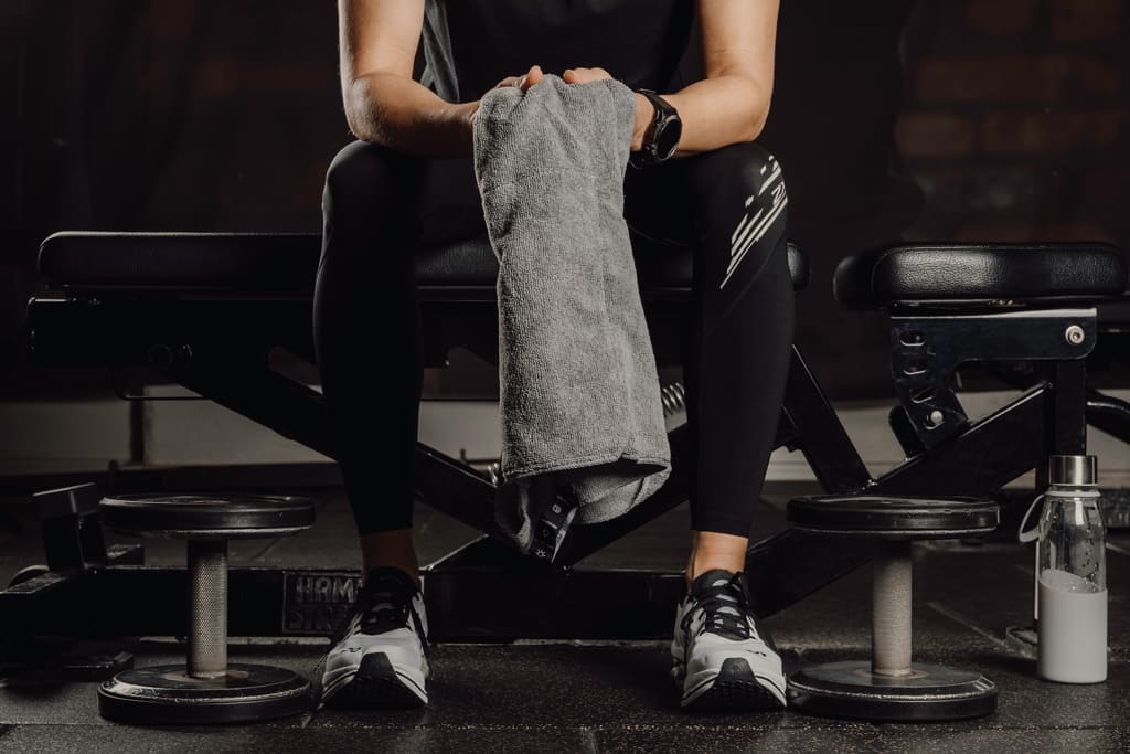 Serviette de sport en polyester